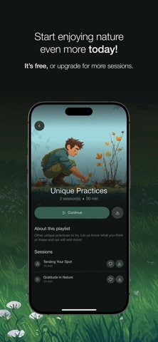 NatureMe: Nature Meditation screenshot