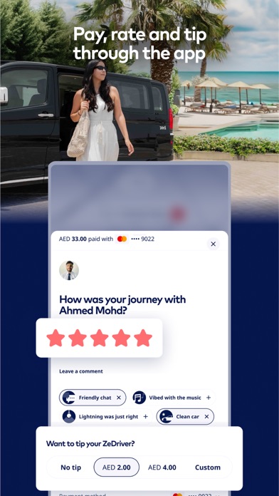 Zed: Book your taxi ride Screenshot
