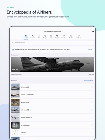 The Encyclopedia of Airliners iPad screenshot