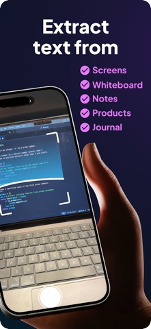 ZapCopy: Image to Text Scan screenshot