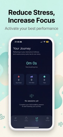 Breath: 方框呼吸与4-7-8 screenshot