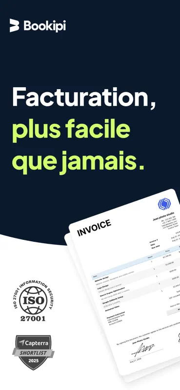 Facture Électronique - Bookipi screenshot 1 of 10