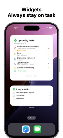 Bamboo - Habit & Task Tracker screenshot