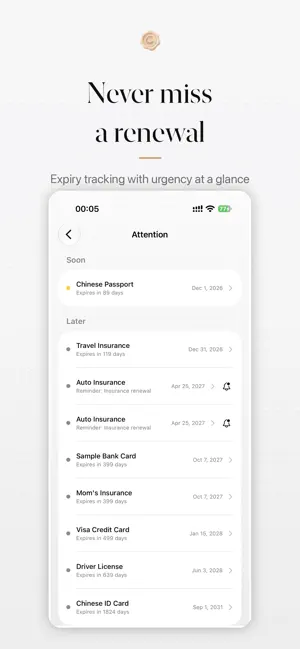 Cove: Private Document Vault screenshot 4