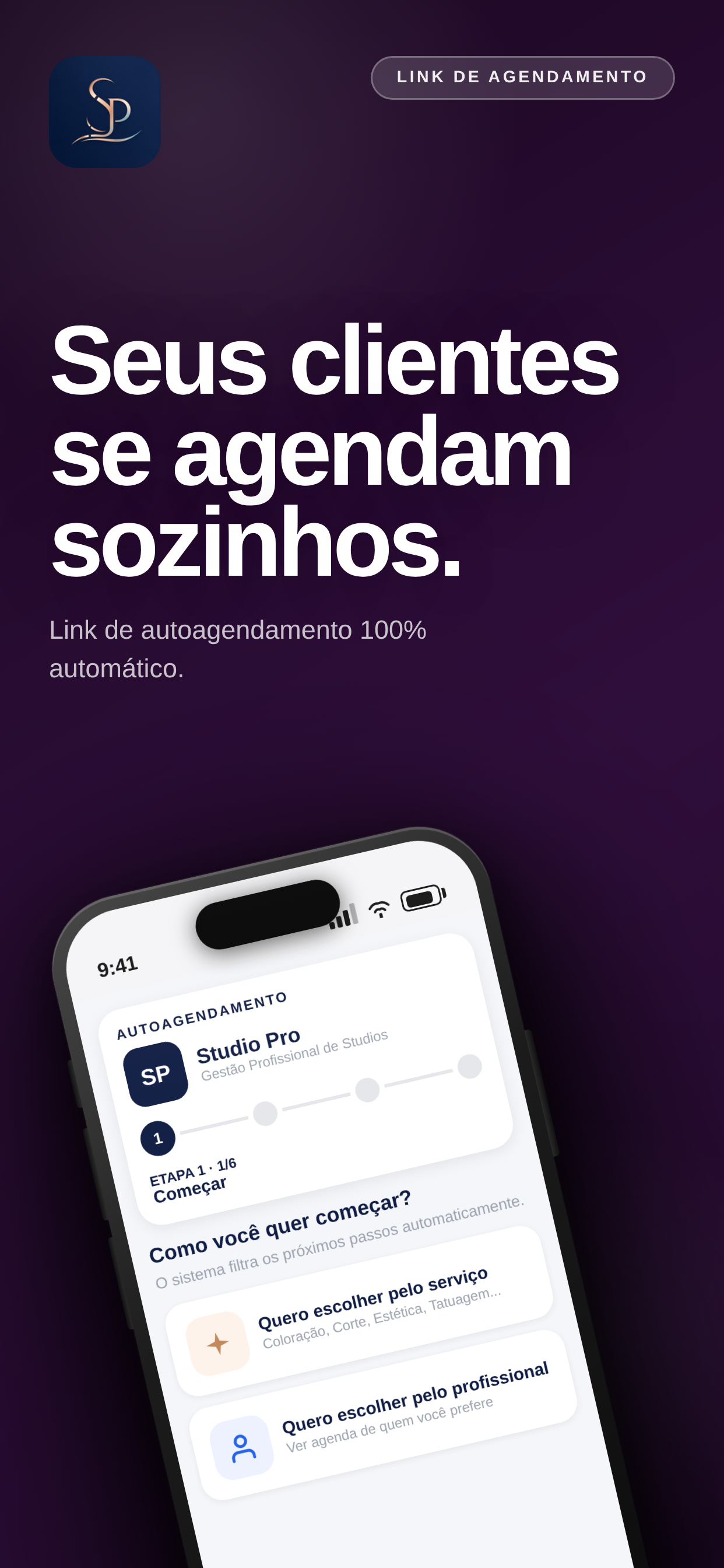 Studio Pro: Agenda e Gestão