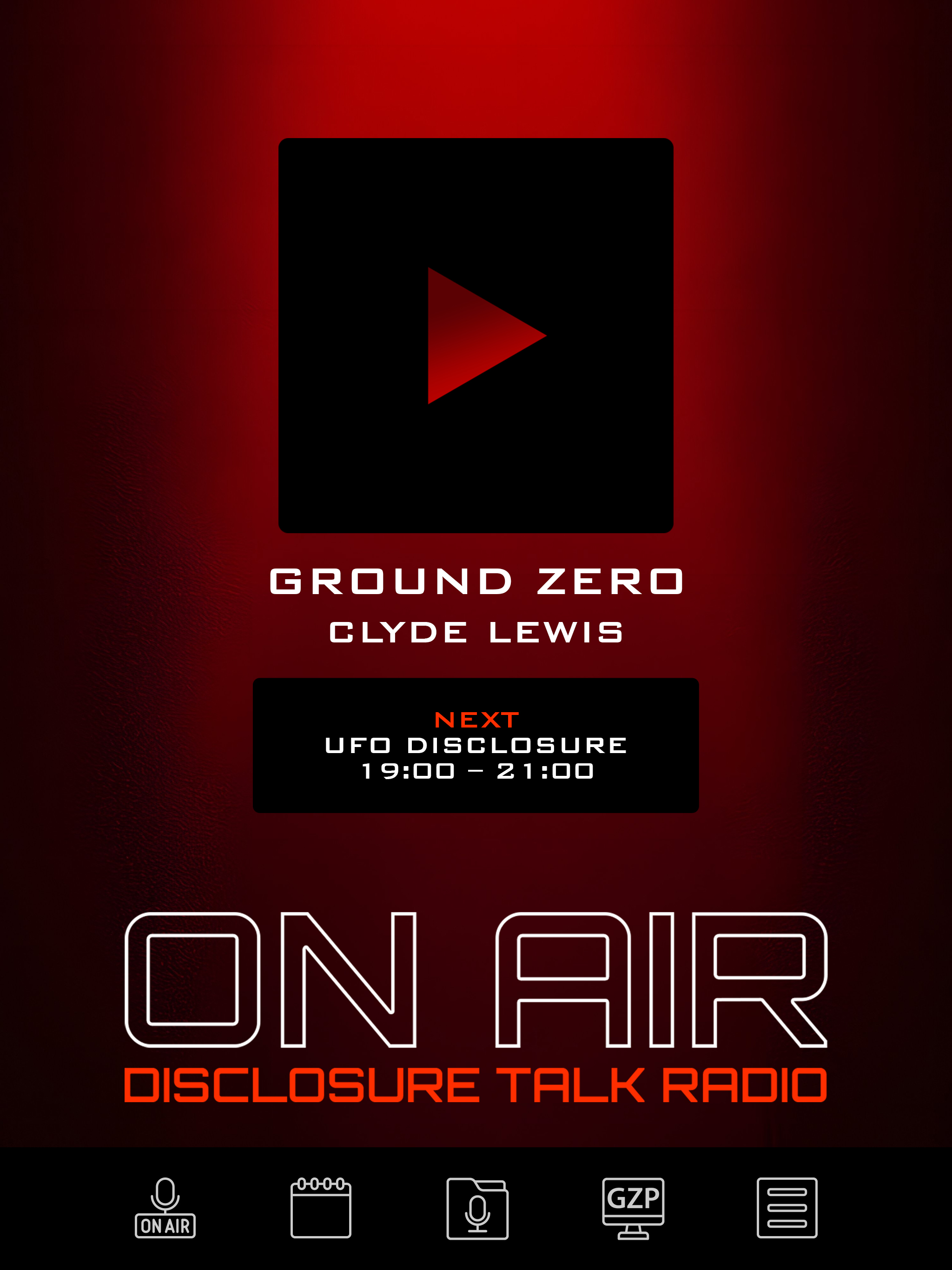 ON AIR: Disclosure Talk Radio
