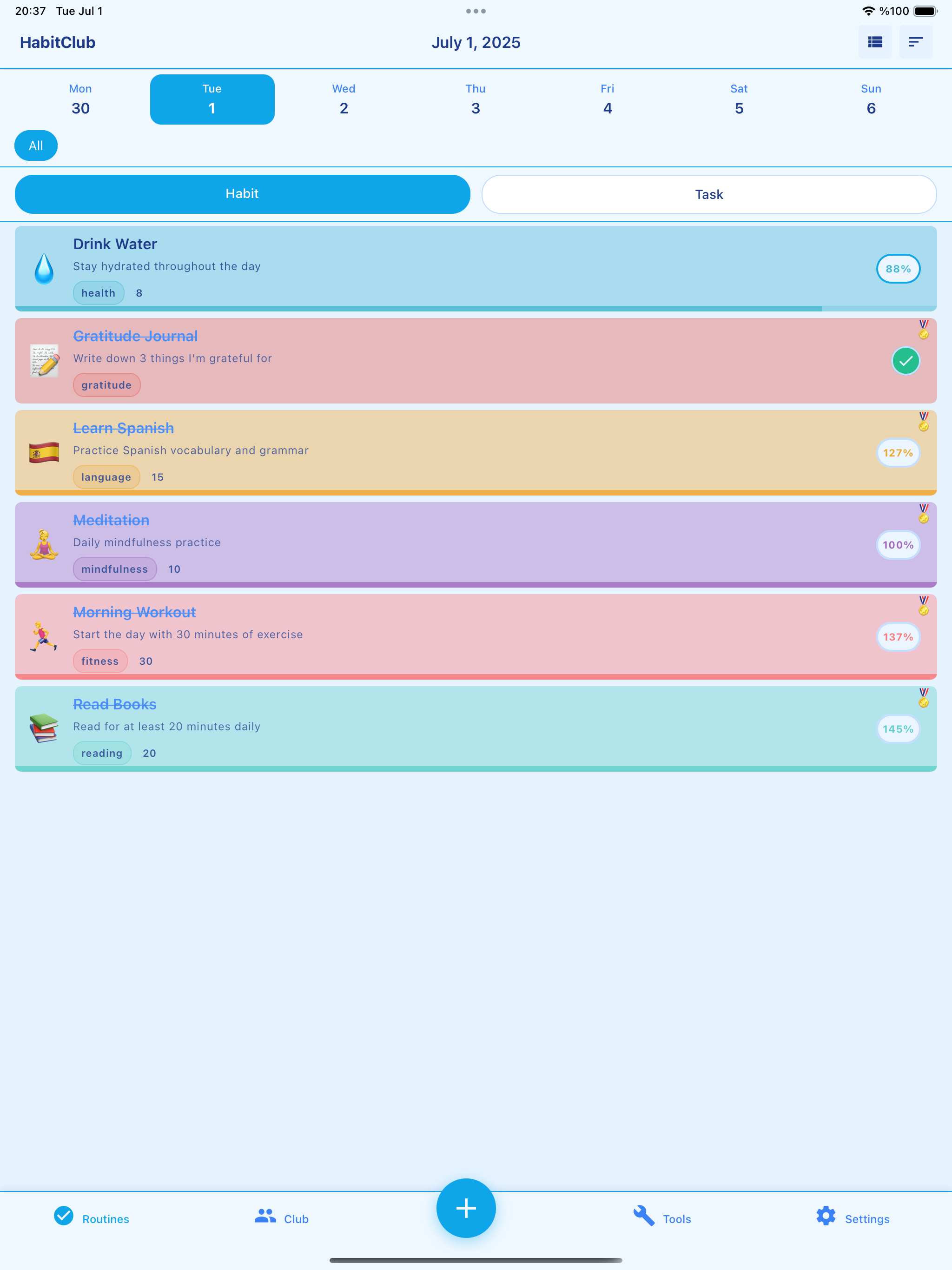 HabitClub - Daily Habit & Task