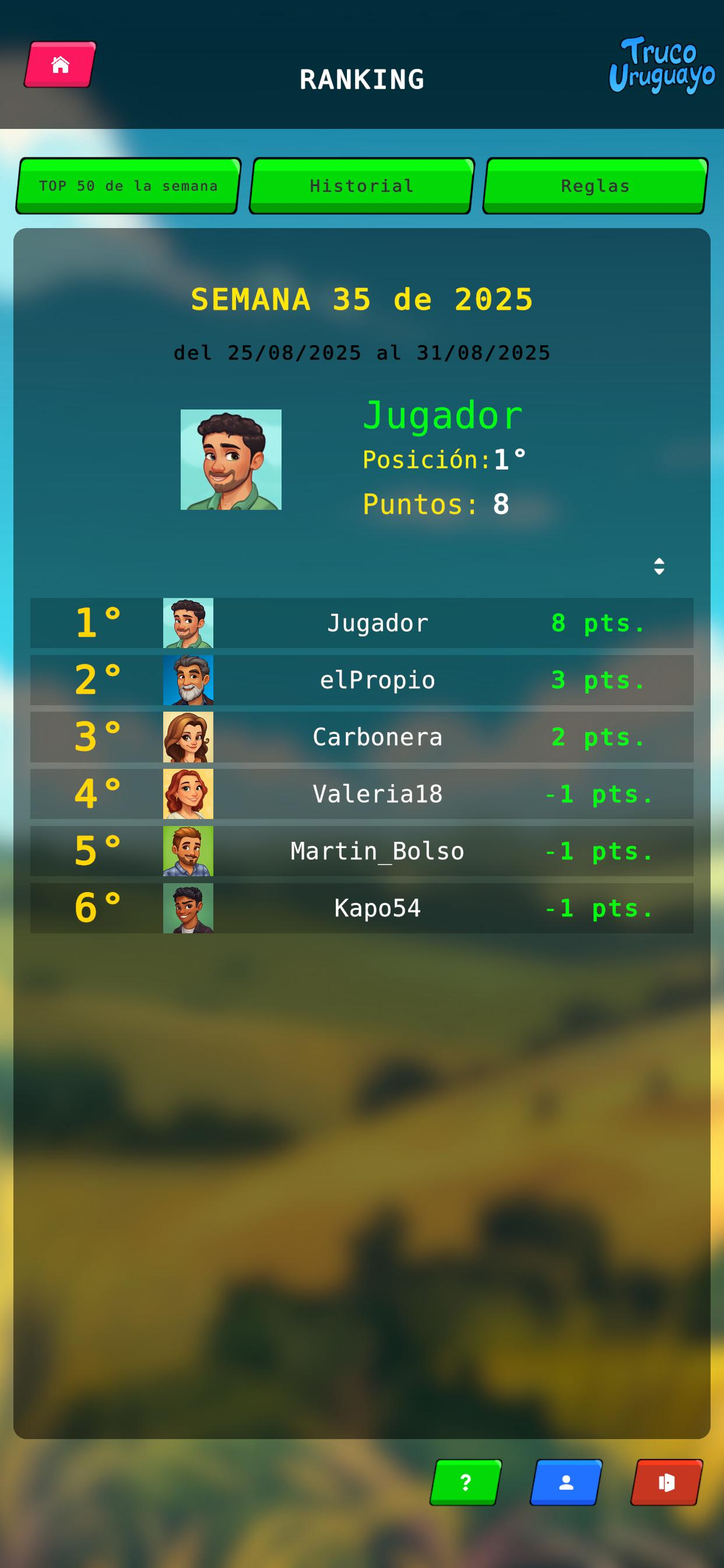 Truco Uruguayo ! screenshot 9