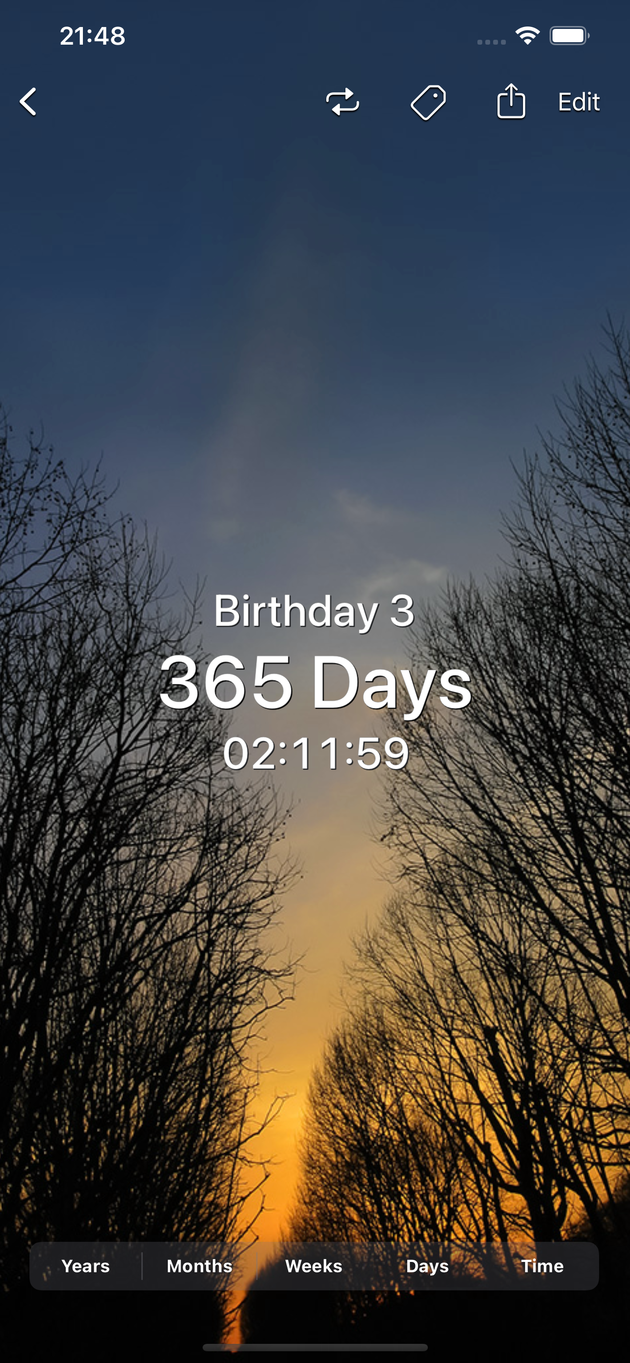 Countdown & Count Up Timer