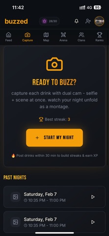 buzzed - compete and capture screenshot