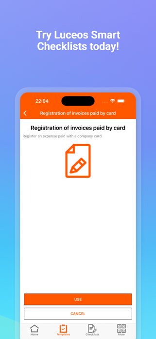 Luceos Smart Checklists Screenshot 8 of 8