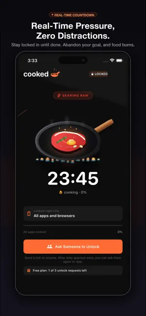 Cooked Focus Lock screenshot 2