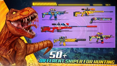 Wild Dino Hunting Zoo Games 3D Screenshot