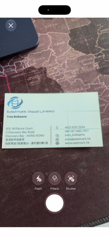 EastmarkHK NameCard screenshot