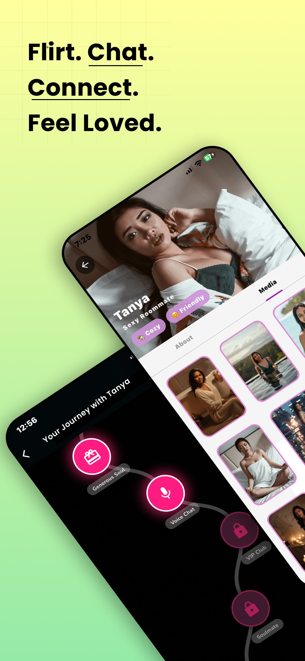 Hey Love: AI Girlfriend & Chat