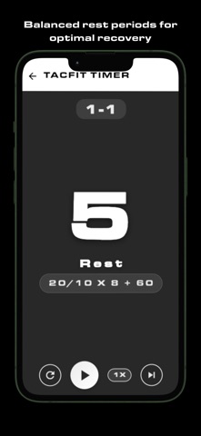Tacfit Timer screenshot