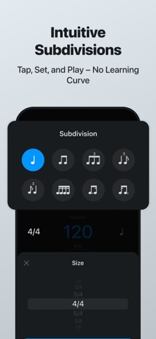 Metronome - BPM Counter iPhone screenshot