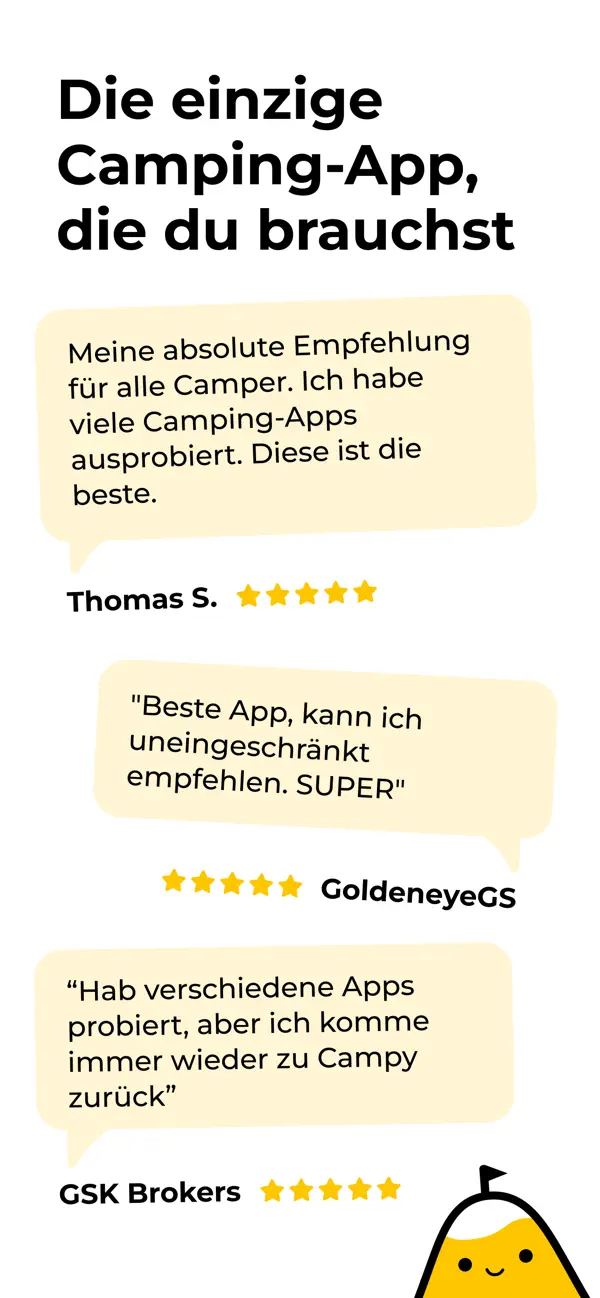 Campy. Camping Car Stellplatz iPhone App Screenshot 8 – Reisen