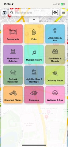 Explore London iPhone screenshot