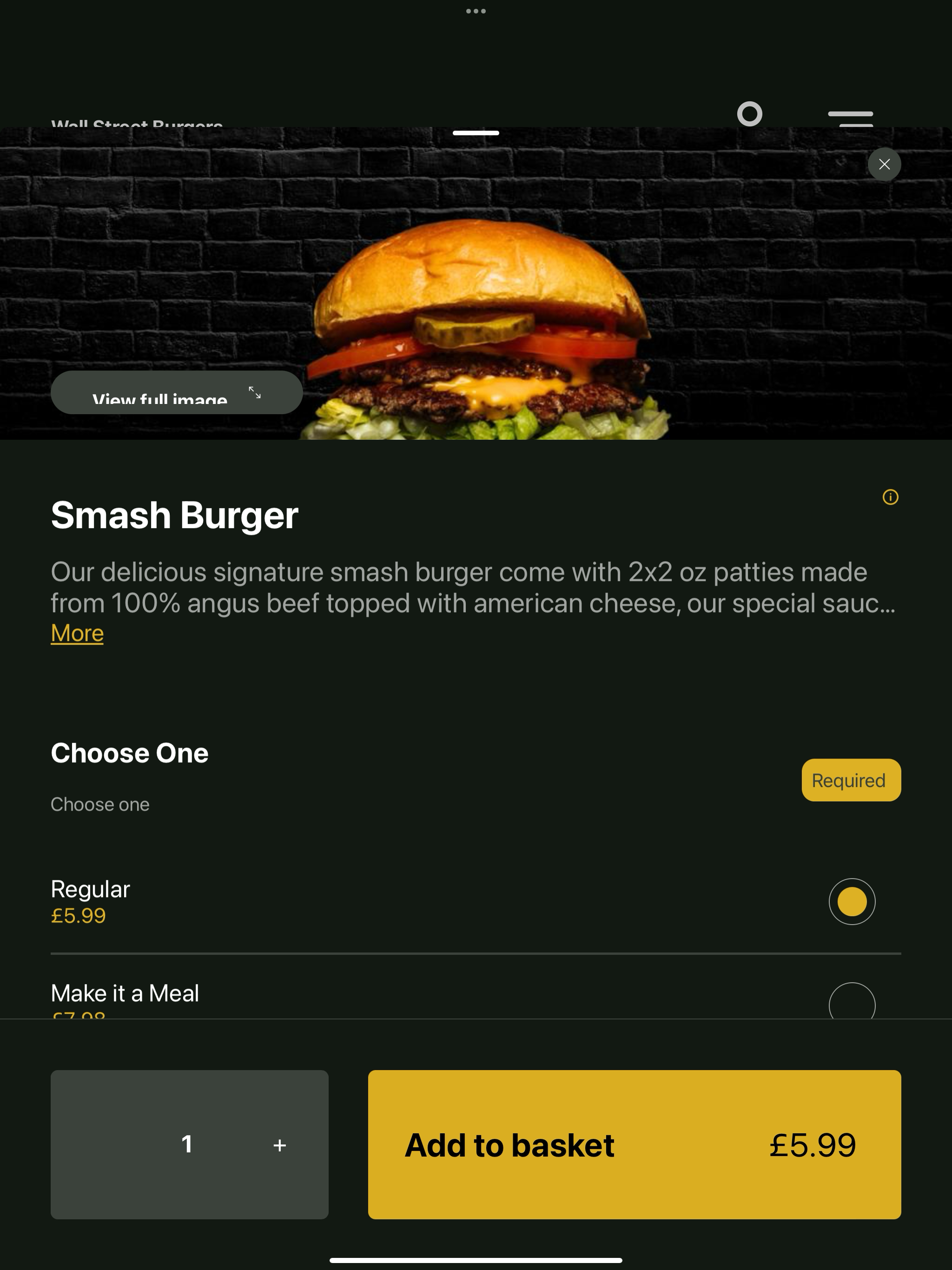 Wall Street Burgers