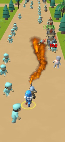 Last Stickman : Zombies War iPhone screenshot