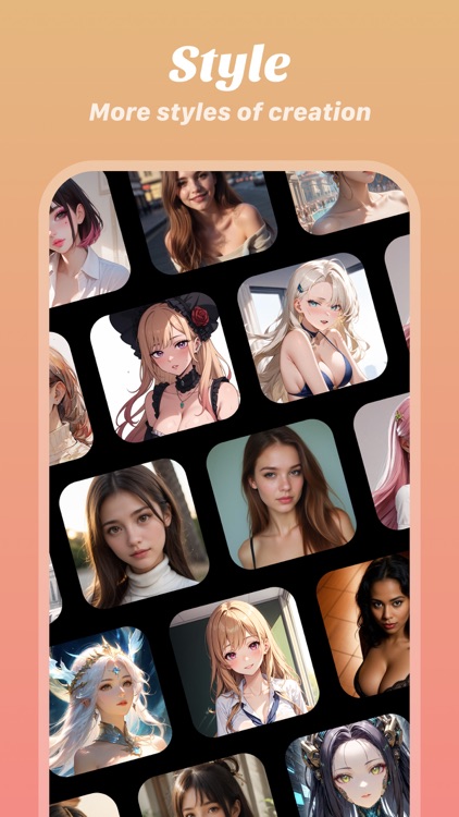 Midoll-Create&Chat AI girl screenshot-3