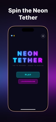 Neon Tether - Orbital Survival screenshot