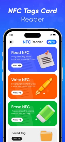 NFC Tags Card Reader screenshot