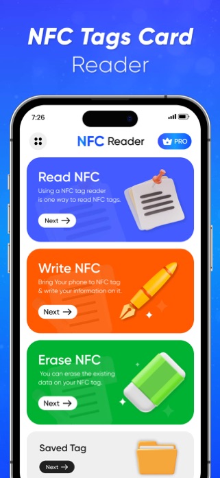 NFC Tags Card Reader Screenshot 3 of 8