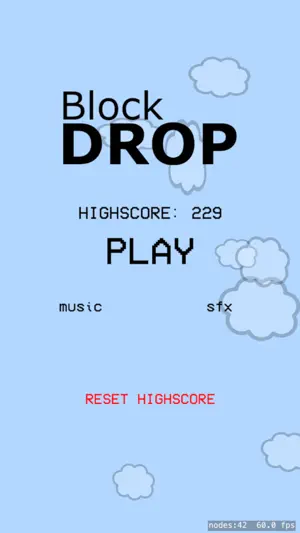 BlockDrop - Block Stacking screenshot 1