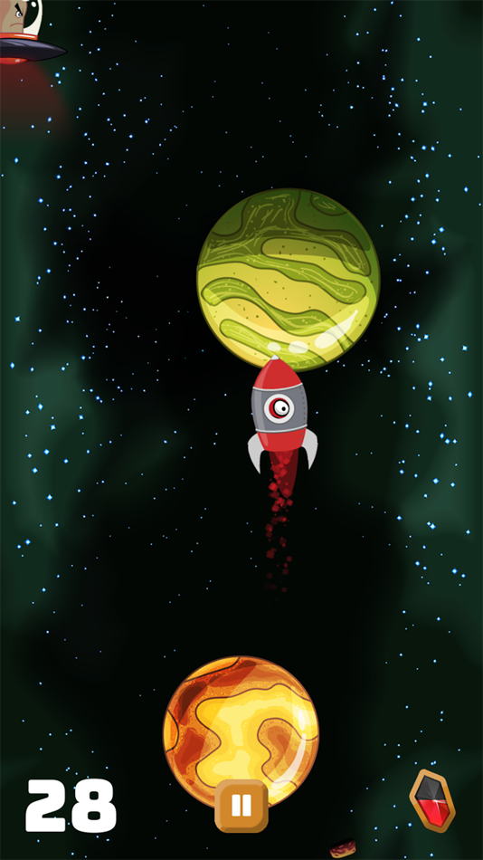 #4. Galaxy Dash (iOS) 由: Brayden Horley
