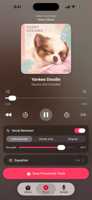 Vocal Remover for Karaoke screenshot 2