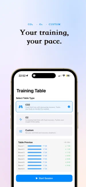BreathHold Coach screenshot 2