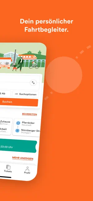 VVS Mobil - Fahrplan & Tickets iPhone screenshot 2