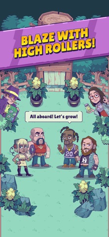 Weed Train: Idle Grow Tycoon iPhone screenshot