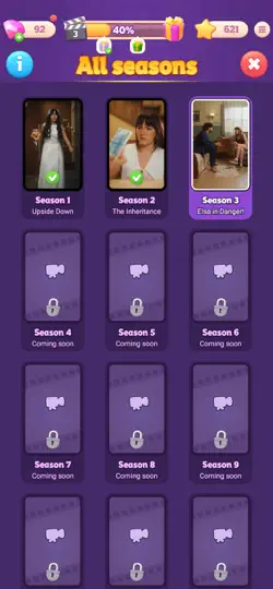 Captura de pantalla de Merge Drama: Puzzle Story en iPhone 4
