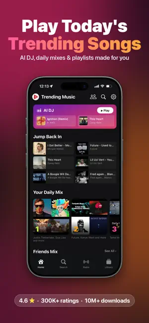 Trending Music Player screenshot 1