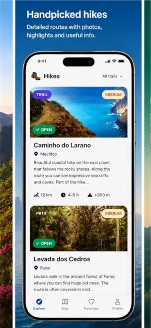 MadeiraTrails screenshot 2