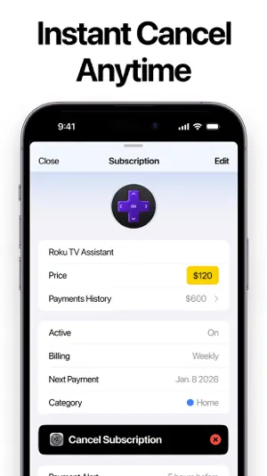 SpendRadar: Track, Cancel Subs screenshot 3