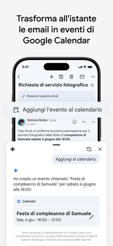 Gmail - l'email di Google App Store preview screenshot 8