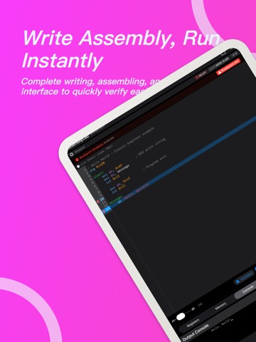 Assembly Lab: 8086 NASM IDE screenshot 6