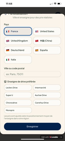 écopanier screenshot