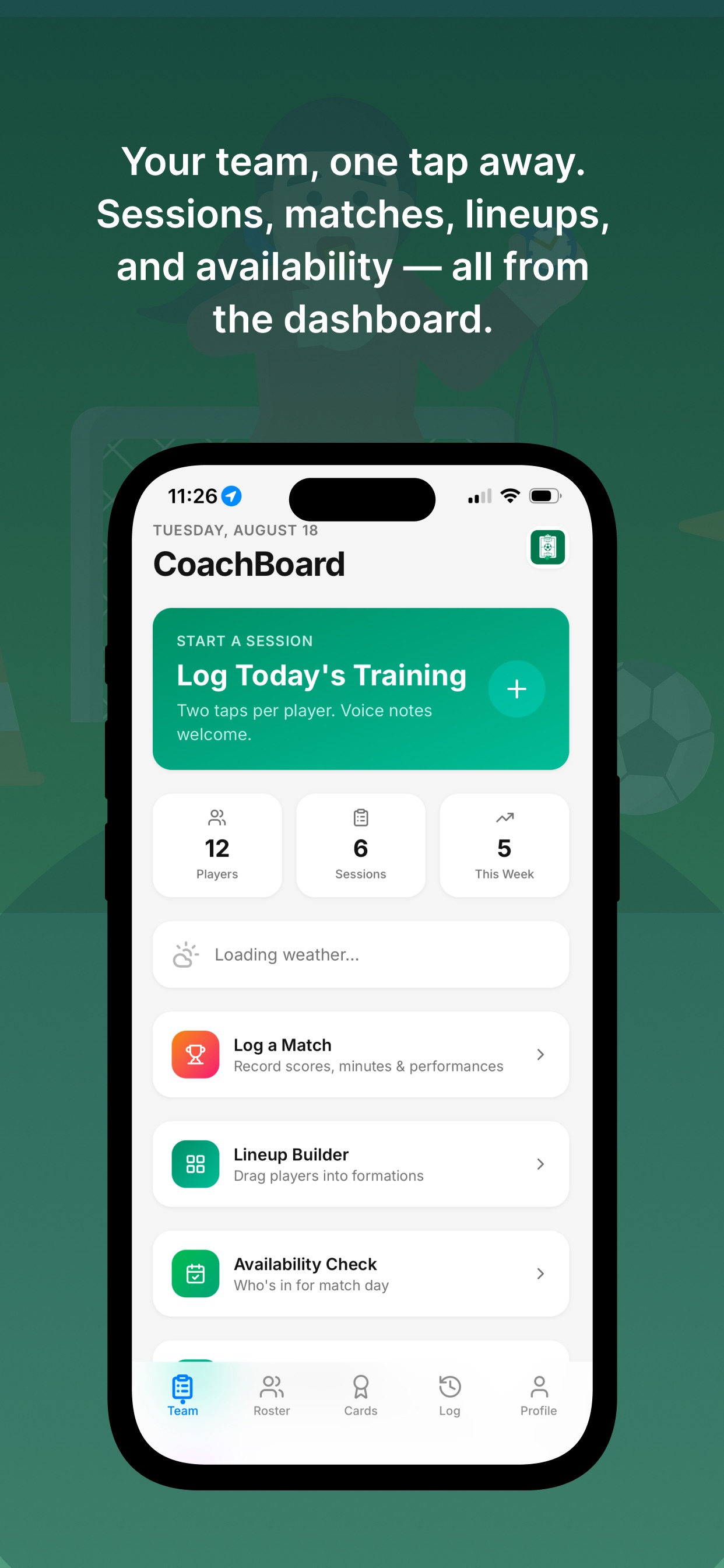 Screenshot 1 of CoachBoard