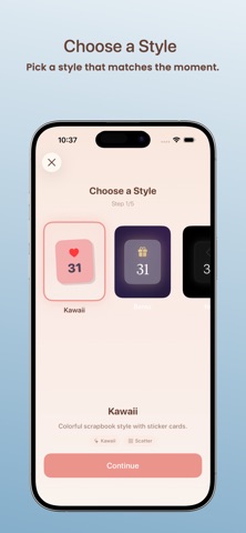 HIBI - Calendar screenshot