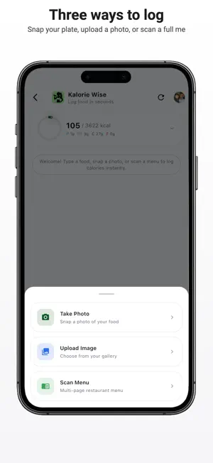 Kalorie Wise: Calorie Counter screenshot 3