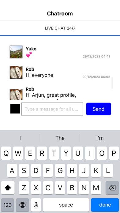 Asian Gay Chat Screenshot
