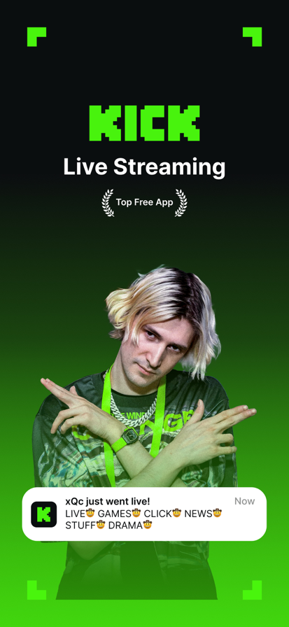 Kick - Live Streaming Screenshots