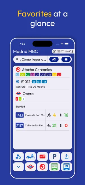 Madrid Metro Bus Cercanias screenshot 1