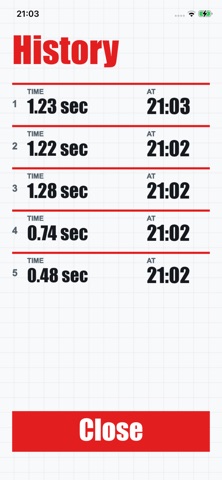Reactive Target iPhone screenshot