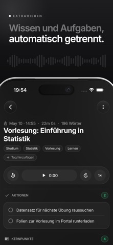 VoiceMind – Wissen aus Stimme screenshot